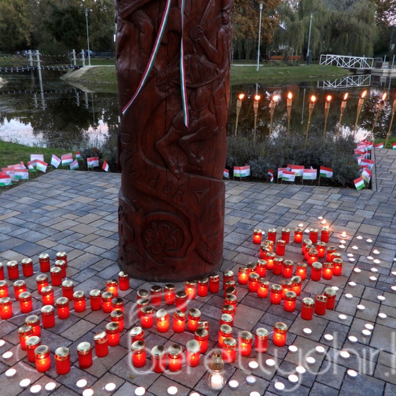 Gyertyagyújtás az aradi vértanúk emlékére 31